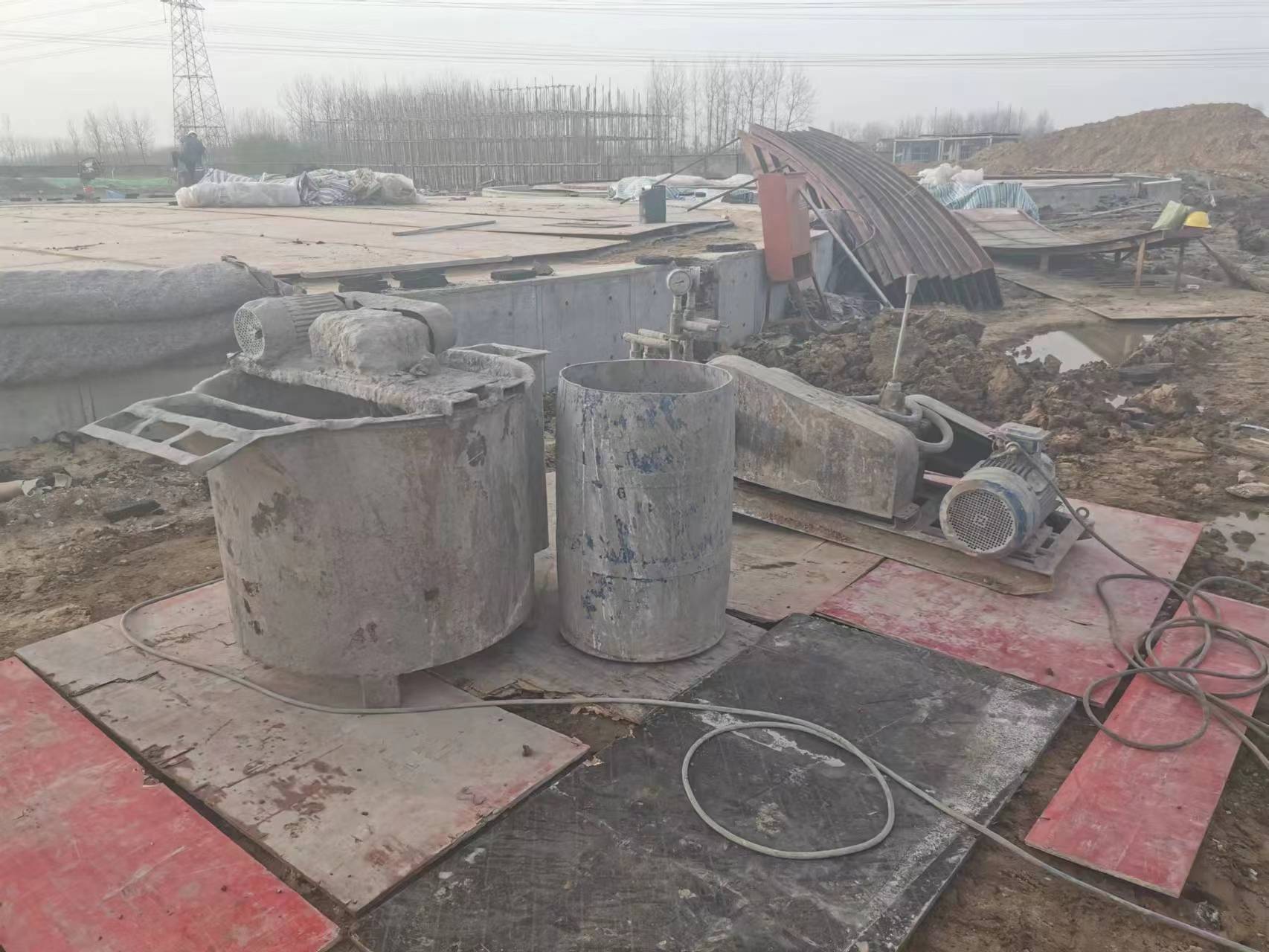 隆德设备基础注浆